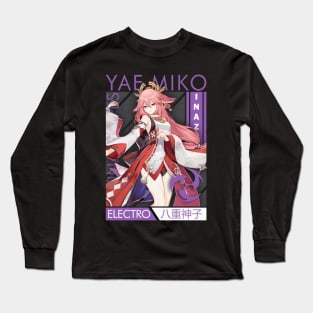 Yae Miko Long Sleeve T-Shirt